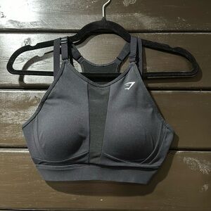 Gymshark Mesh Neckline Sports Bra